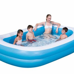 Piscina inflable familiar Blue Rectangular 262x175x51cm